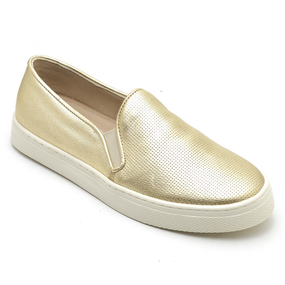 Tênis slip on Q\u0026A Couro Casual Feminino | Netshoes